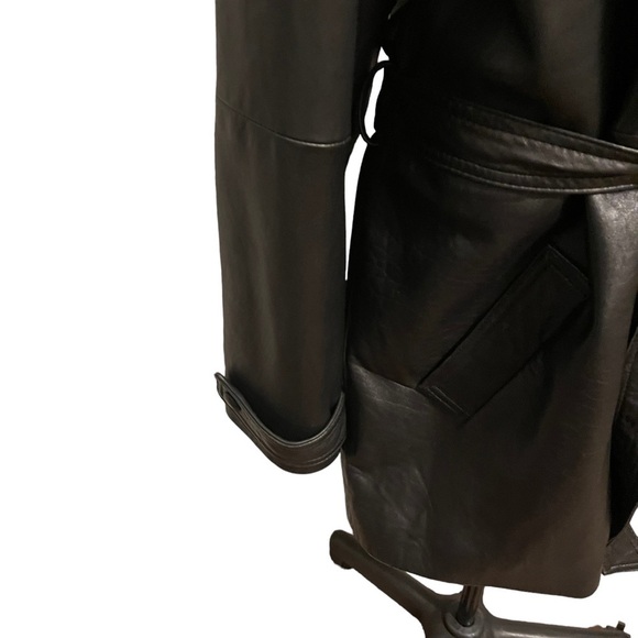 JF Jacqueline Ferrar Women 100% Leather Jacket Size XL - Picture 5 of 9